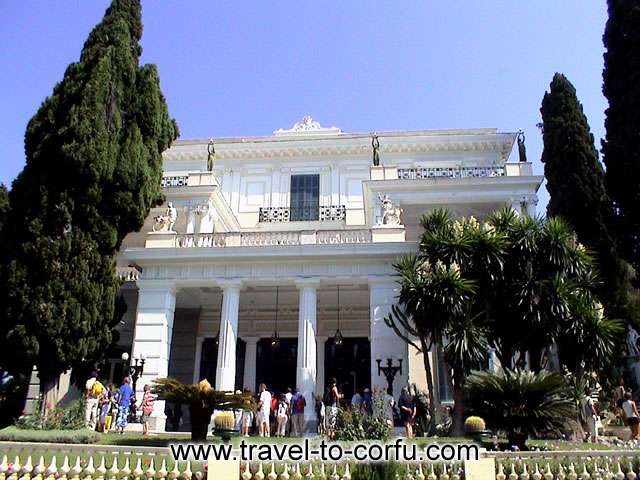 THE PALACE - The entrance of the impressive palace that was built on 1889.