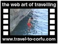 Travel to Corfu Video Gallery  - Corfu Beaches  East North Coast  -  A video with duration 1 min 29 sec and a size of 1103  Kb